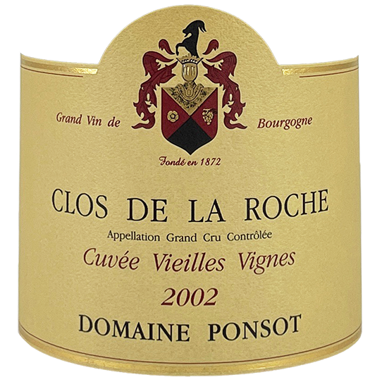 2002 Ponsot Clos de la Roche Vieilles Vignes