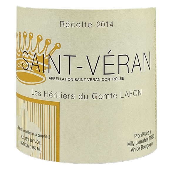 2014 Heritiers Du Comte Lafon Saint Veran