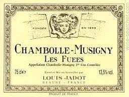 2020 Jadot Chambolle Musigny 1er Les Fuees