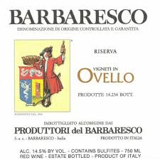 Produttori Del Barbaresco Ovello Riserva - Click Image to Close