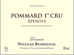 2014 Nicholas Rossignol Pommard 1er Epenots
