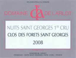 2014 Domaine de L'Arlot Nuits St Georges Clos Des Forets Saint Georges
