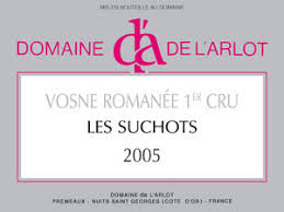 2014 Domaine De L'Arlot Vosne Romanee Les Suchots