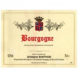 Ghislaine Barthod Bourgogne Rouge - Click Image to Close