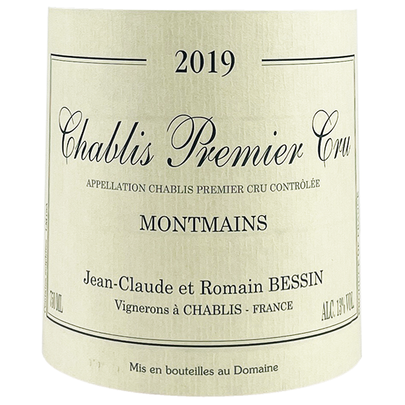 2019 Jean Claude Bessin Chablis 1er Montmains