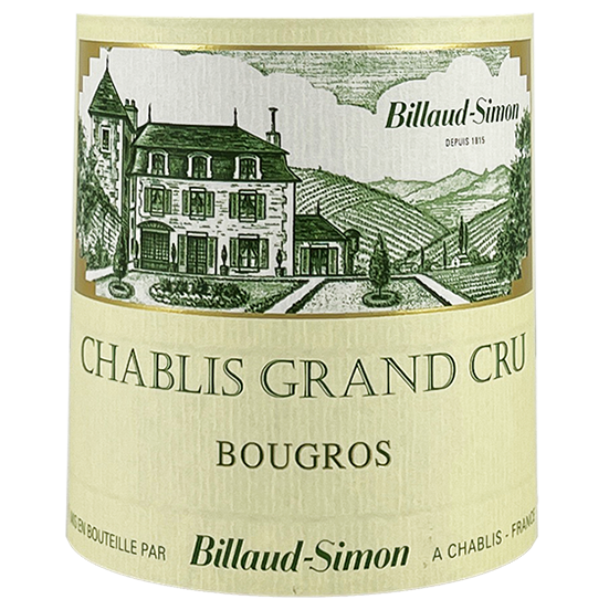 2020 Billaud Simon Chablis Grand Cru Bougros