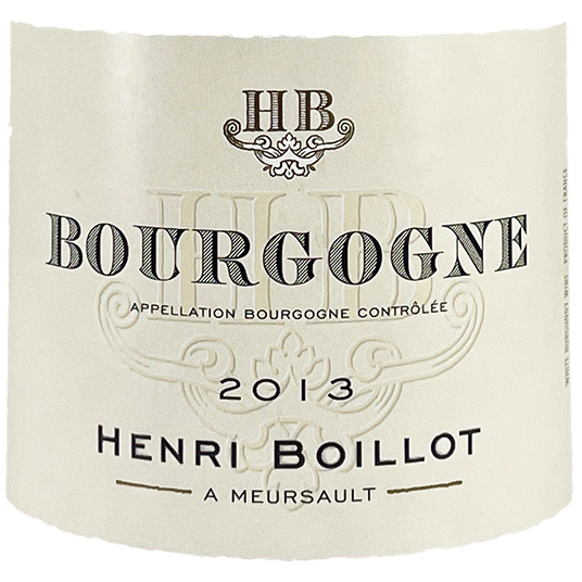 2013 Henri Boillot Bourgogne Chardonnay