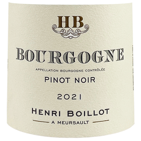 2021 Henri Boillot Bourgogne Pinot Noir