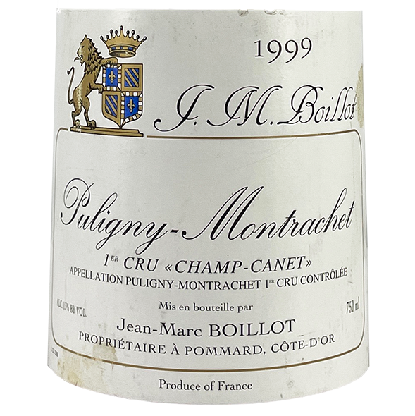 1999 Boillot, J.M. Puligny Montrachet Champ Canet