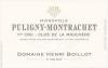 2019 Henri Boillot Puligny Montrachet Clos de la Mouchere Monopole