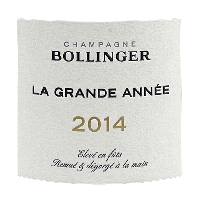 Bollinger Champagne La Grande Annee - Click Image to Close