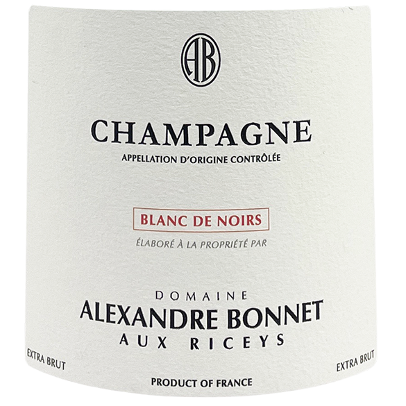 NV Alexandre Bonnet Champagne Les Riceys Blanc de Noirs Extra Brut