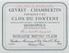 2019 Bruno Clair Gevrey Chambertin 1er Clos Fonteny Monopole 1.5ltr