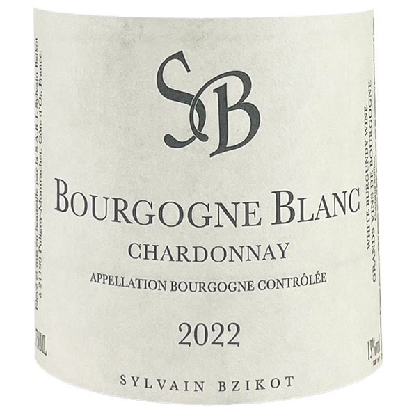 2022 Sylvain Bzikot Bourgogne Blanc