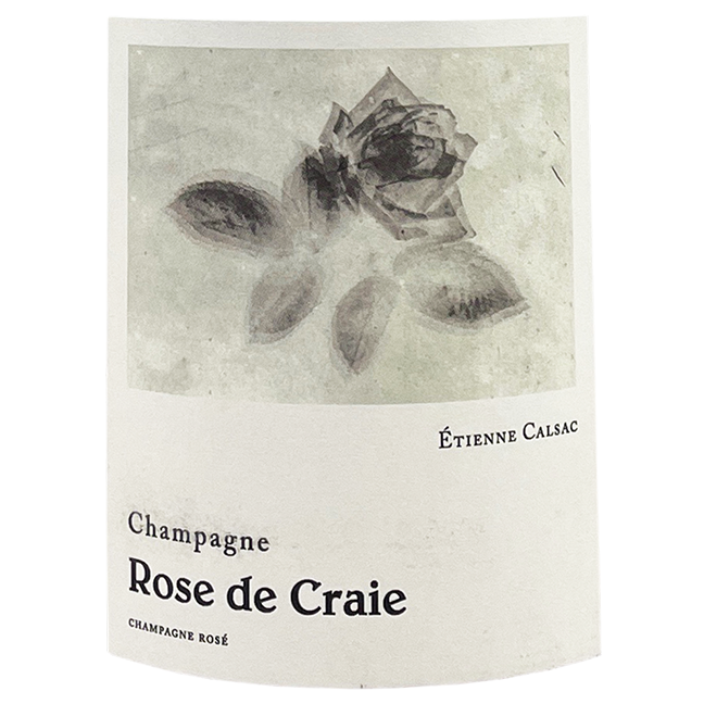NV Etienne Calsac Champagne Rose de Craie