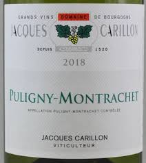 2020 Carillon, Jacques Pulginy Montrachet