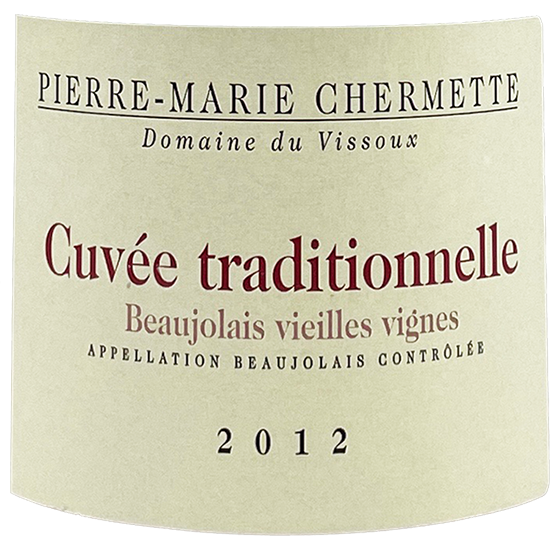 2012 Domaine du Vissoux (Pierre Chermette) Beaujolais Cuvee Traditionnelle VV