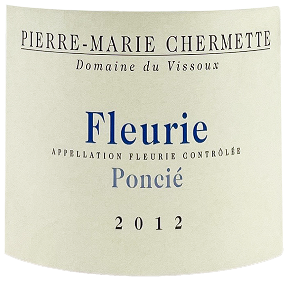 2012 Domaine du Vissoux (Pierre Chermette) Fleurie Poncie