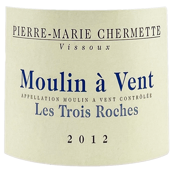 2012 Domaine du Vissoux (Pierre Chermette) Moulin a vent Les Trois Roches
