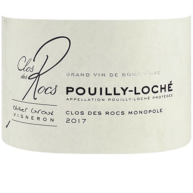 2017 Domaine Clos des Rocs Pouilly Loche Clos des Rocs Monopole