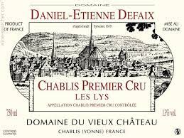 2005 Daniel-Etienne Defaix Chablis 1er Les Lys