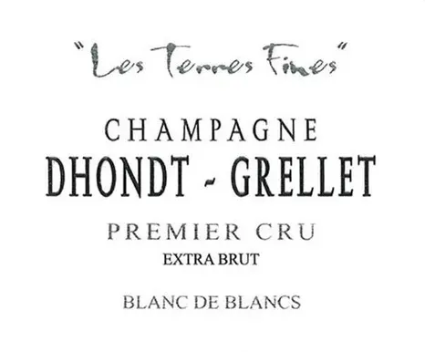 Dhondt-Grellet Champagne Blanc de Blancs Les Terres Fines - Click Image to Close