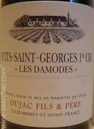 2010 Dujac Fils & Pere Nuits St Georges 1er Damodes