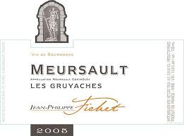 2020 Fichet, Jean Philippe Meursault Gruyaches