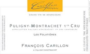 2014 Francois Carillon Puligny Montrachet Les Folatieres