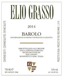 2014 Elio Grasso Barolo