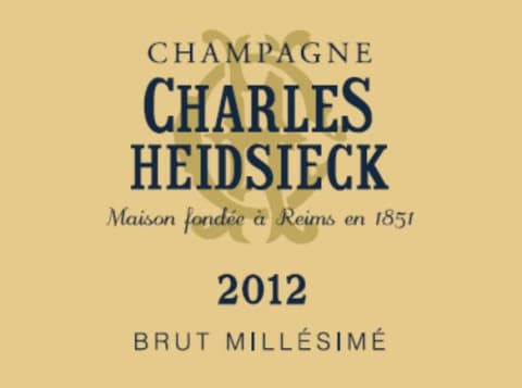 2012 Charles Heidsieck Champange Brut Millesime