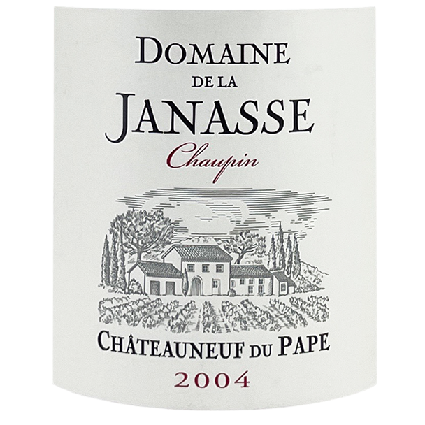 2004 Janasse Chateauneuf du Pape Cuvee Chaupin