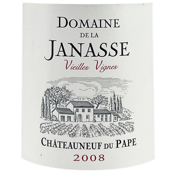 2008 Janasse Chateauneuf du Pape Cuvee Vieilles Vignes