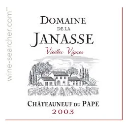 2003 Janasse Chateauneuf du Pape Cuvee VV