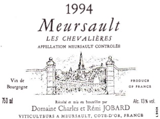2017 Remi Jobard Meursault Les Chevalieres