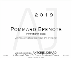 2019 Antoine Jobard Pommard 1er Epenots