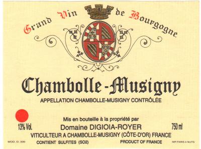 Digioia-Royer Chambolle-Musigny - Click Image to Close