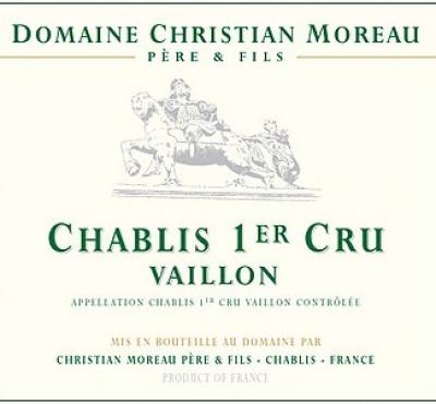 Christian Moreau Chablis 1er Vaillons - Click Image to Close