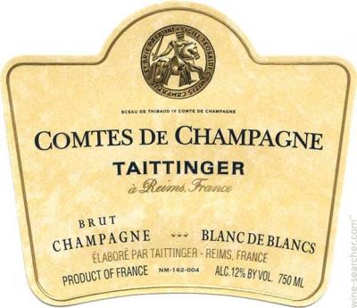 Taittinger Comtes de Champagne Blanc de Blancs - Click Image to Close