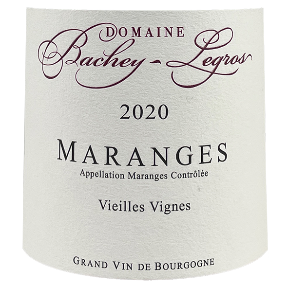 2020 Bachey Legros Maranges Vieilles Vignes