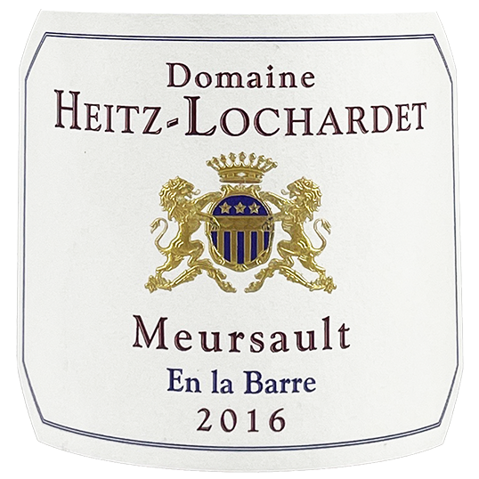 2016 Heitz Lochardet Meursault La Barre