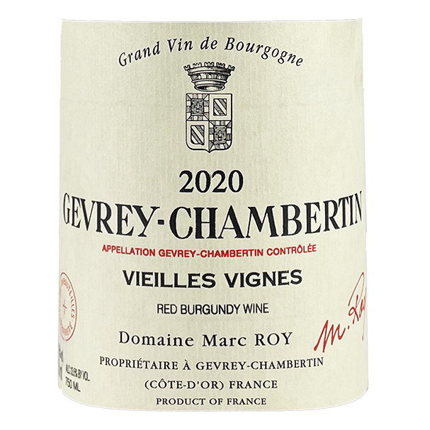 2020 Marc Roy Gevrey Chambertin Vieilles Vignes