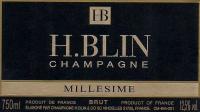 2004 Champagne H.Blin Brut