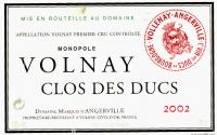 2014 Angerville Volnay 1er Clos des Ducs