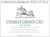 2018 Christian Moreau Chablis Grand Cru Les Clos