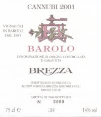 2006 Brezza Barolo Cannubi