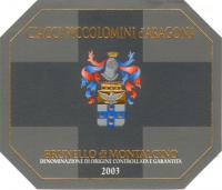 2004 Ciacci Piccolomini Brunello di Montalcino