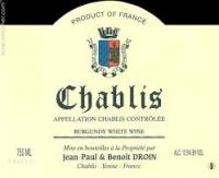 2014 Droin, Jean Paul & Benoit Chablis