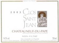 2007 Clos Saint Jean Chateauneuf du Pape