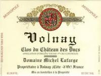 2002 Lafarge Volnay 1er Clos du Chateau des Ducs